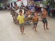 Pracující děti na kambodžské hranici